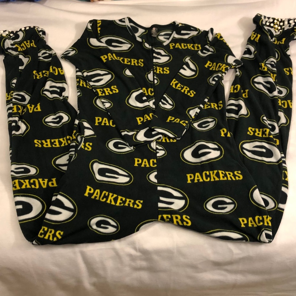 Green Bay Packer onesie